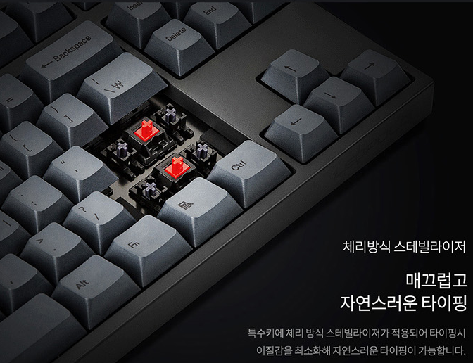 Bàn phím cơ Leopold FC900RPS Blue Black Dye-sub Cherry Red switch 1